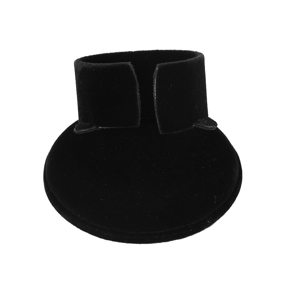 jewellery bangle/bracelet stand black fur